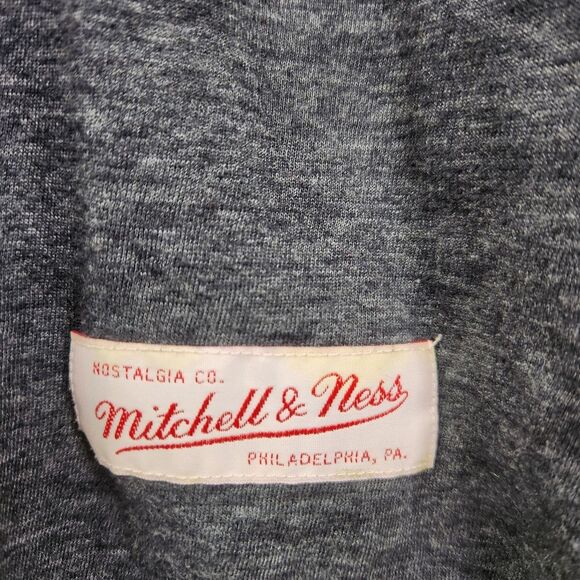 Mitchell & Ness Mens Vintage Hockey Chicago Blackhawks Raglan Tee Size M - Picture 7 of 7